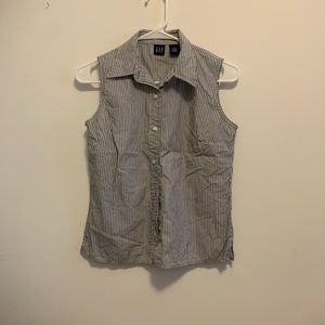 Vintage GAP Sleeveless Polo Shirt sz Small